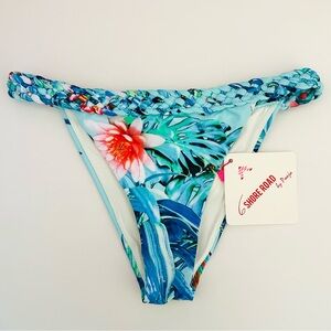 6 Shore Road Floral Blue Bikini Bottom